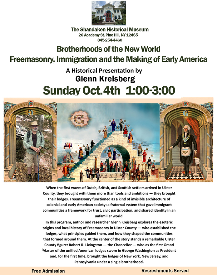 CANCELED: Freemasonry, Immigration and the Making of Early America flyer photo